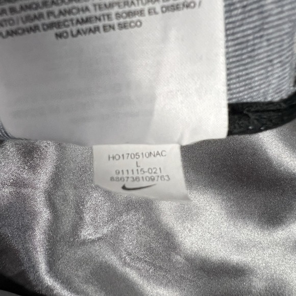 Nike NBA Golden State Warriors Showtime Hoodie Dark Grey Full Zip (Large) 911115 - Picture 10 of 11